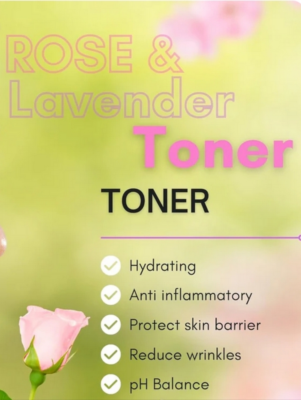 🌹🪻 Rose & Lavender Toner - Picture 5 of 6